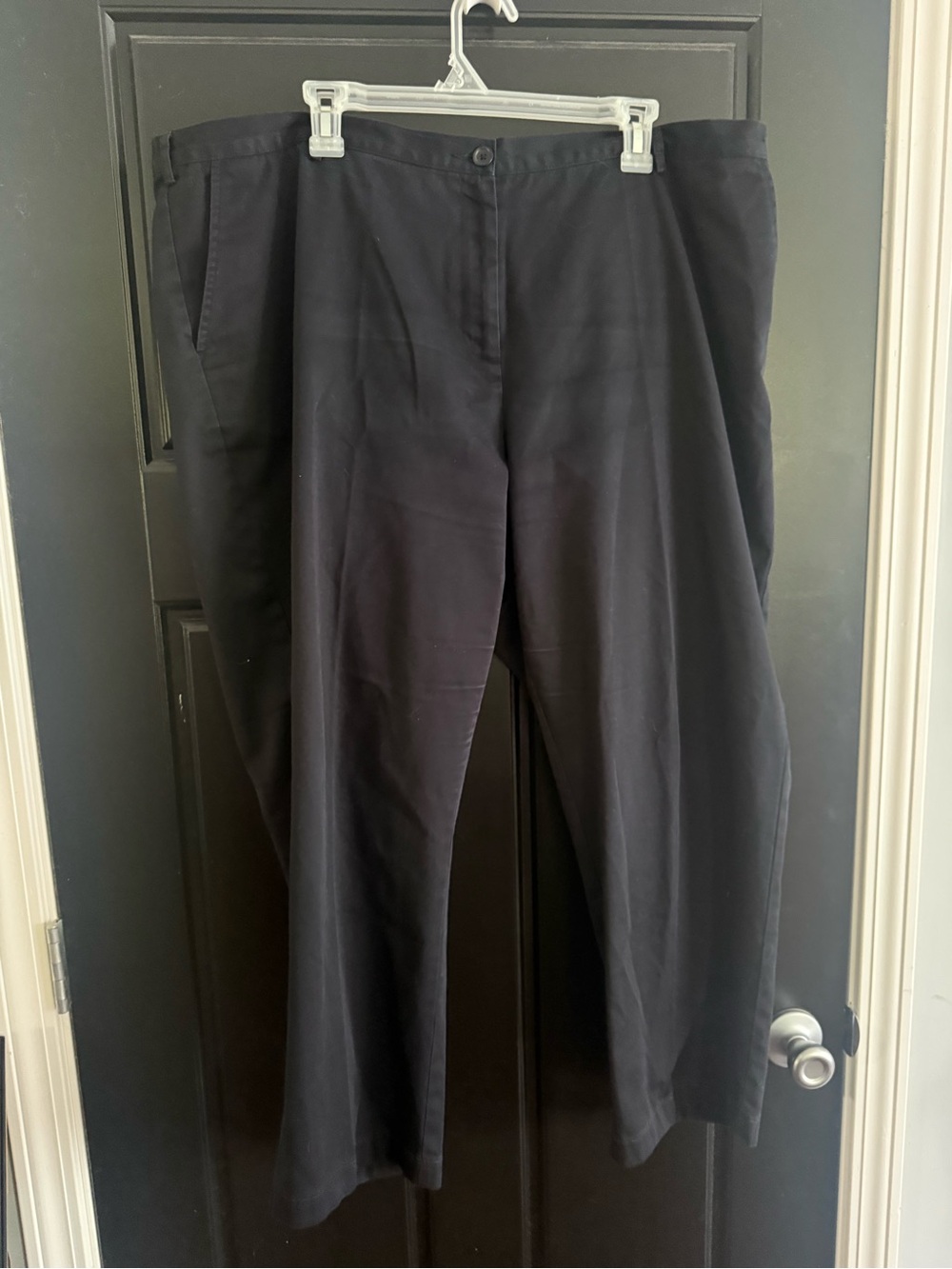 Land's End women's plus size Black Dress Pants